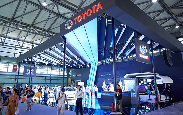 丰田上海浦东车展